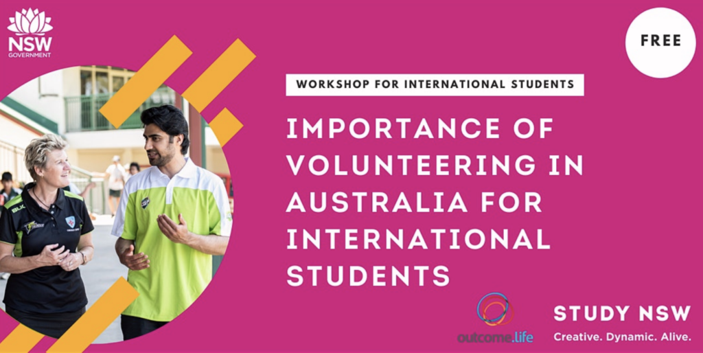 Importance of Volunteering in Australia for international students